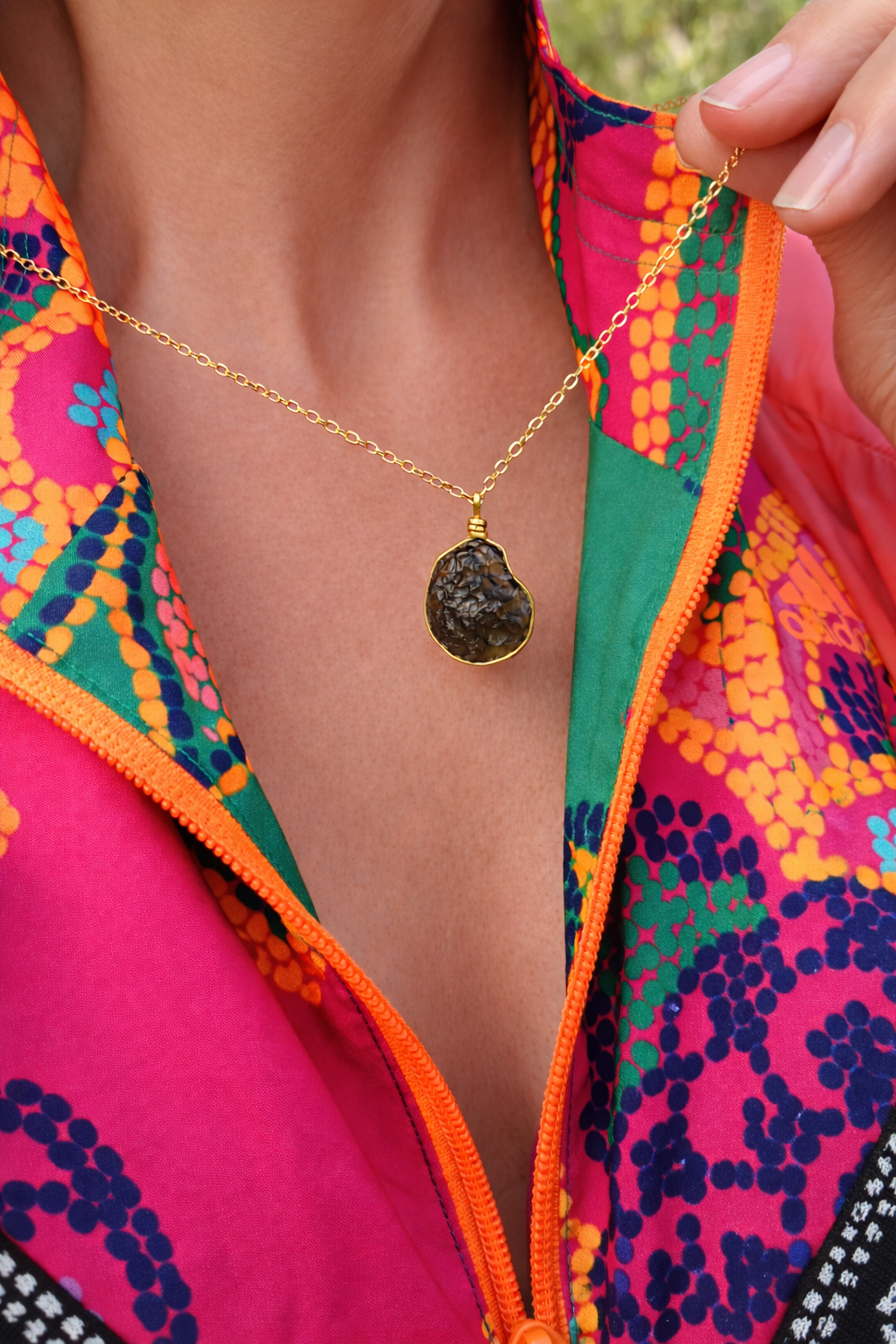 Collector’s Moldavite Pendant