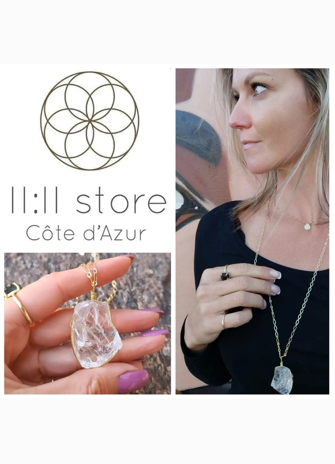 Rock Crystal Necklace