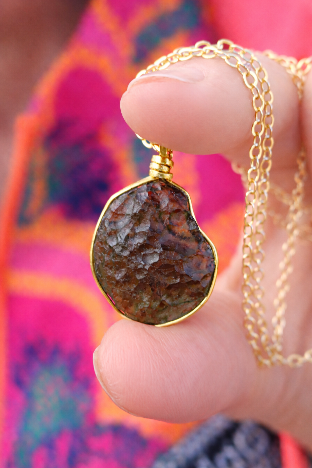 Collector’s Moldavite Pendant
