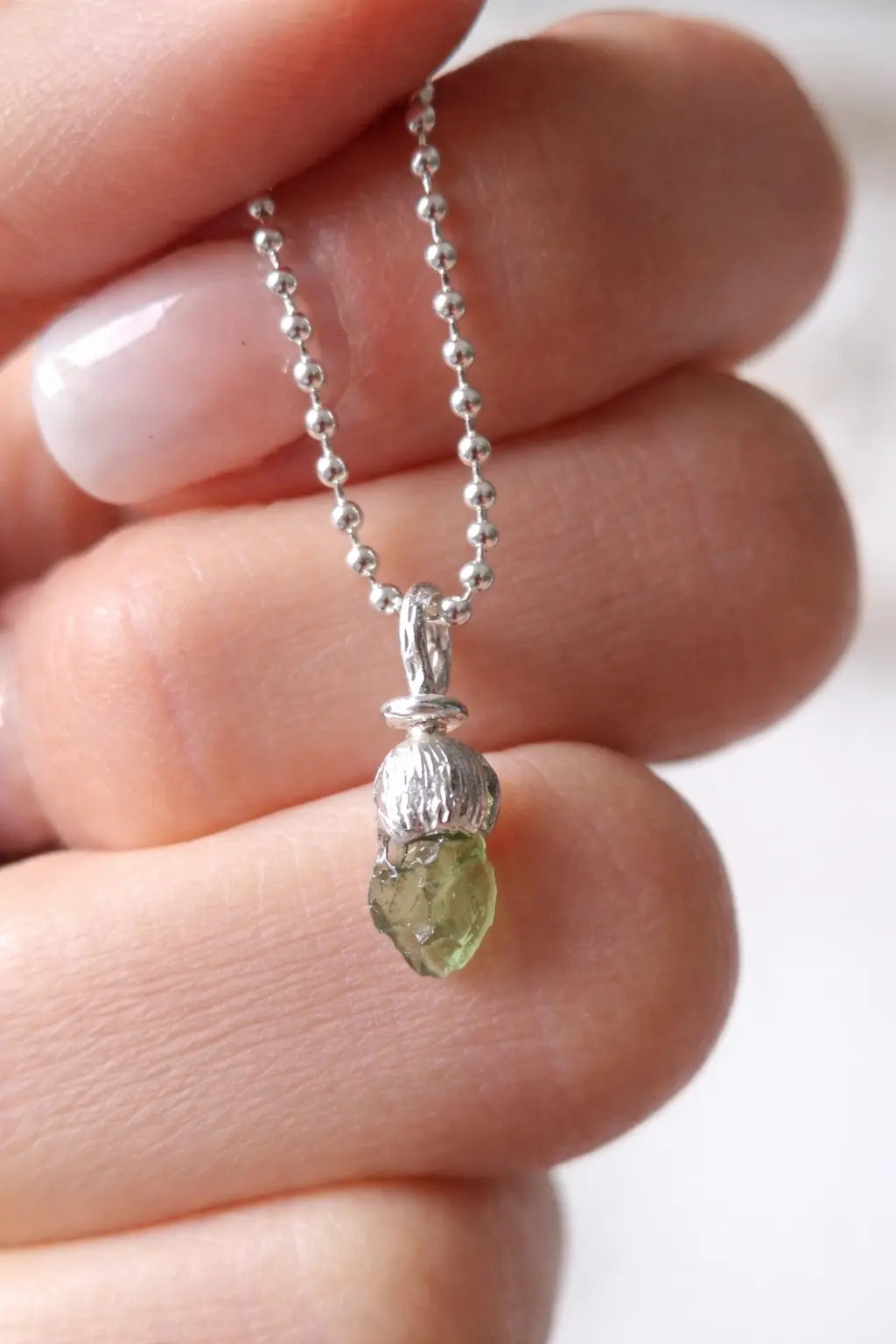 Everyday Moldavite Necklace
