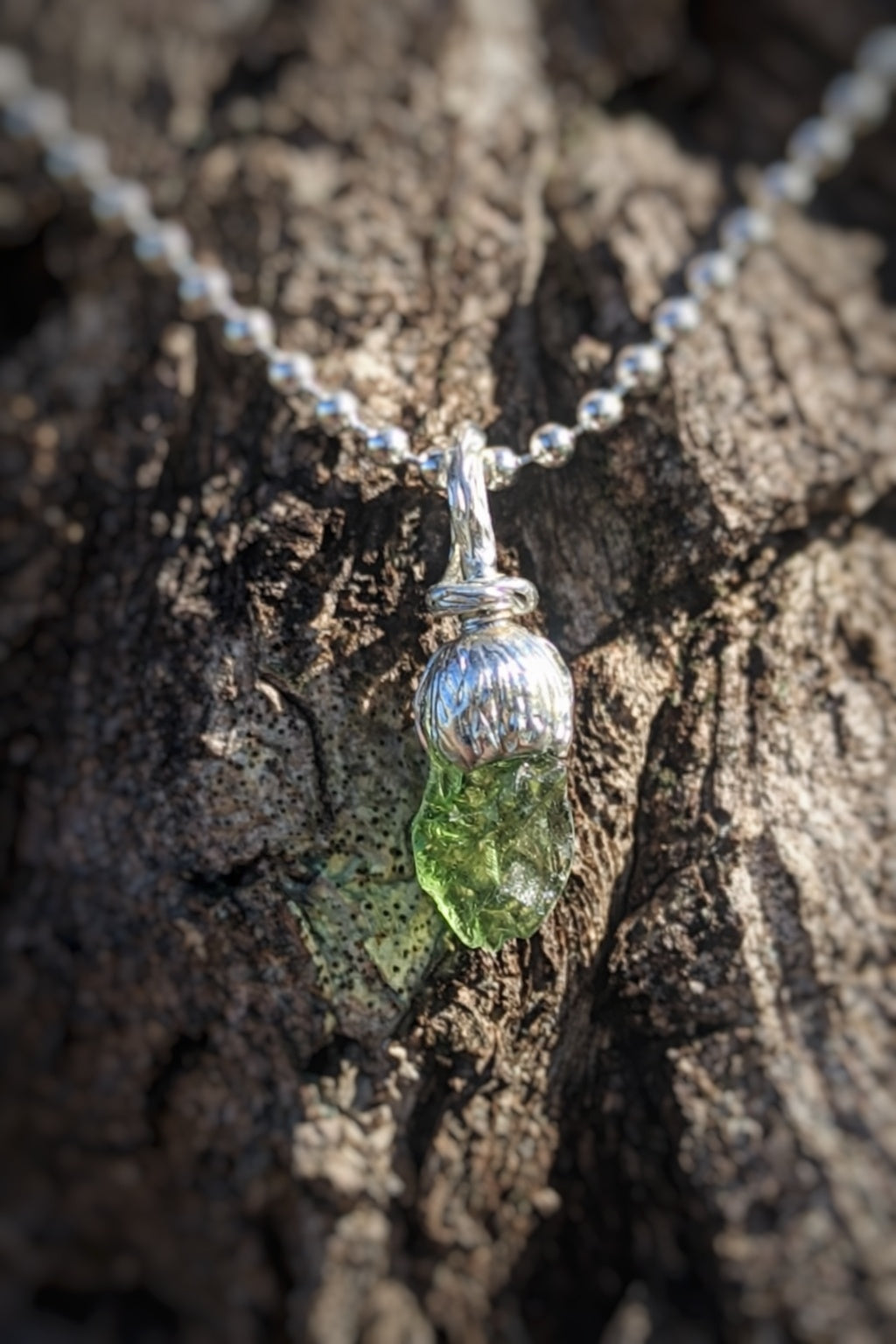 Everyday Moldavite Necklace