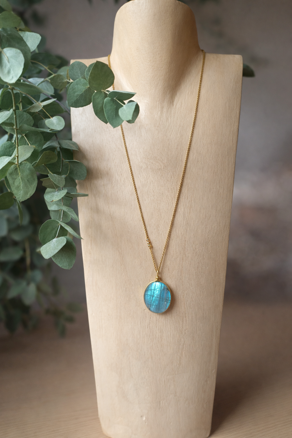 Labradorite Long Necklace