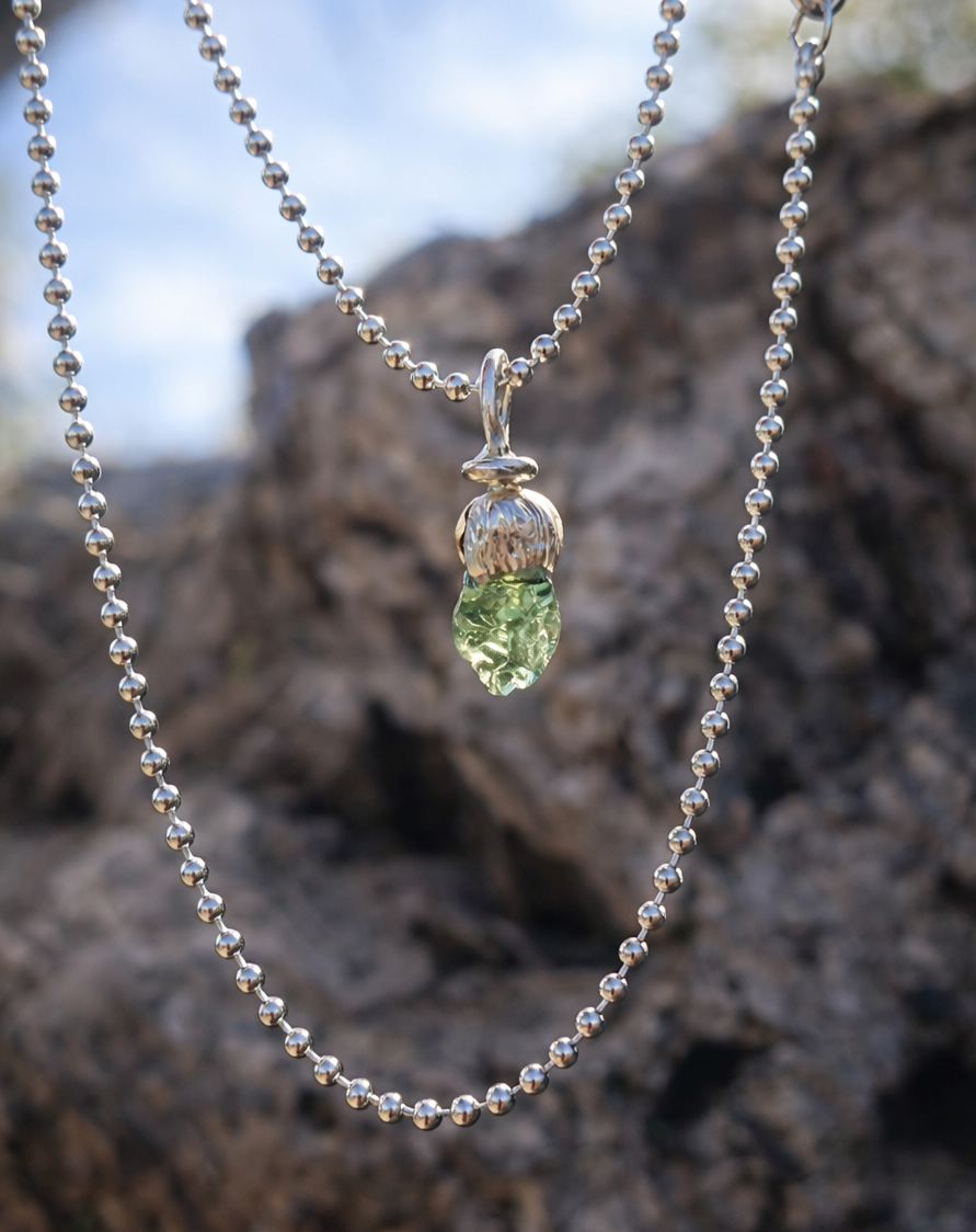 Everyday Moldavite Necklace