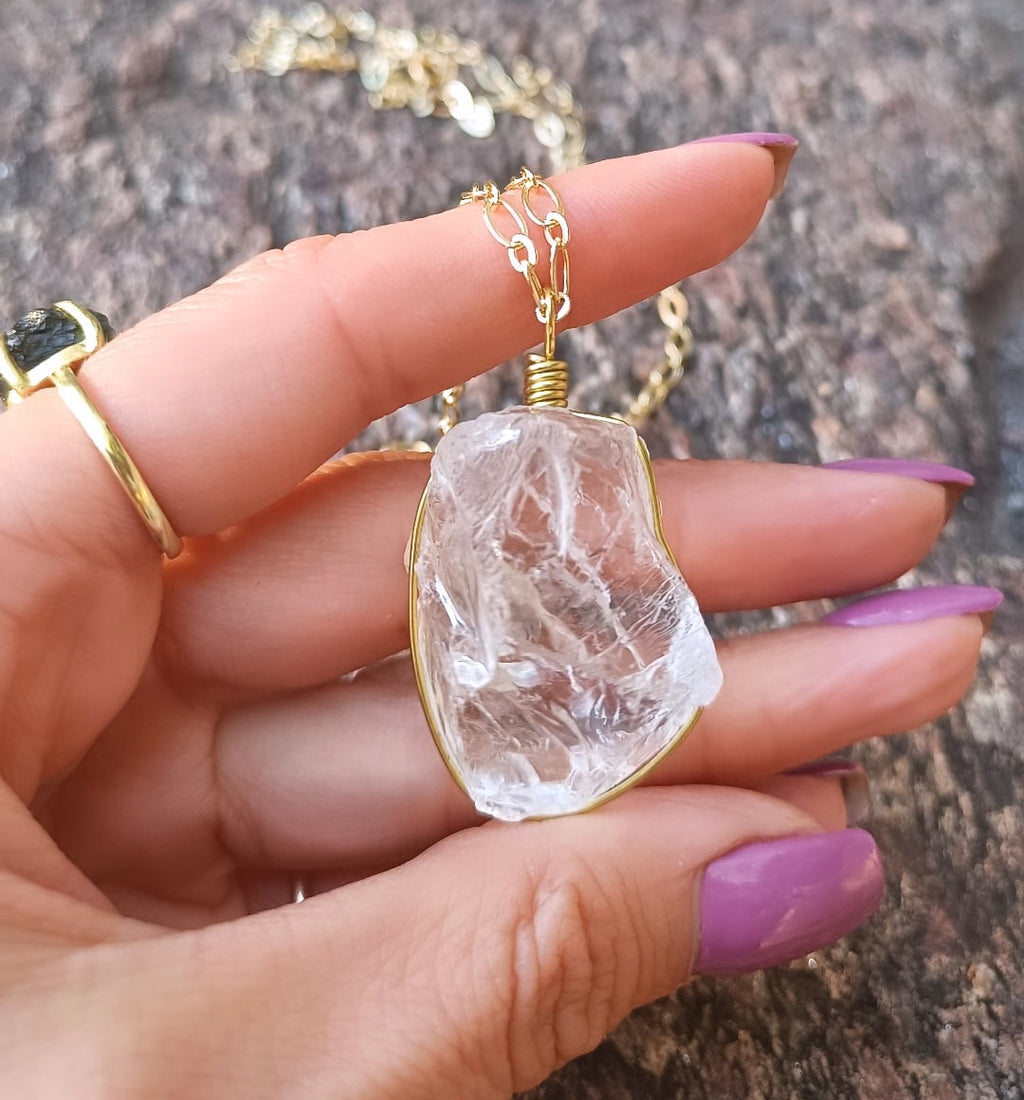 Rock Crystal Necklace
