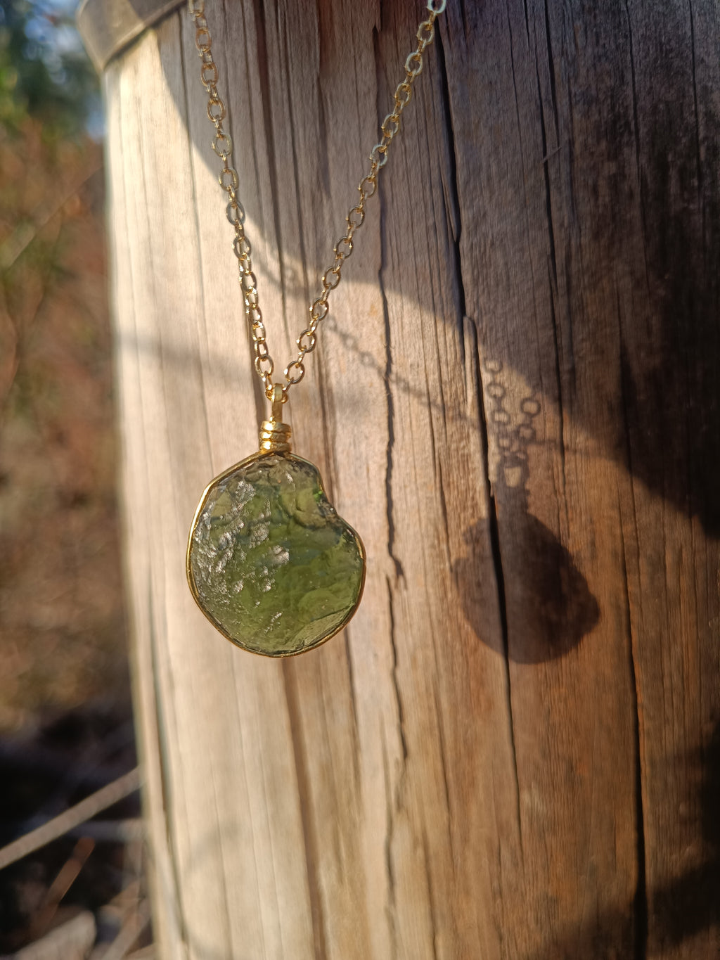 Collector’s Moldavite Pendant